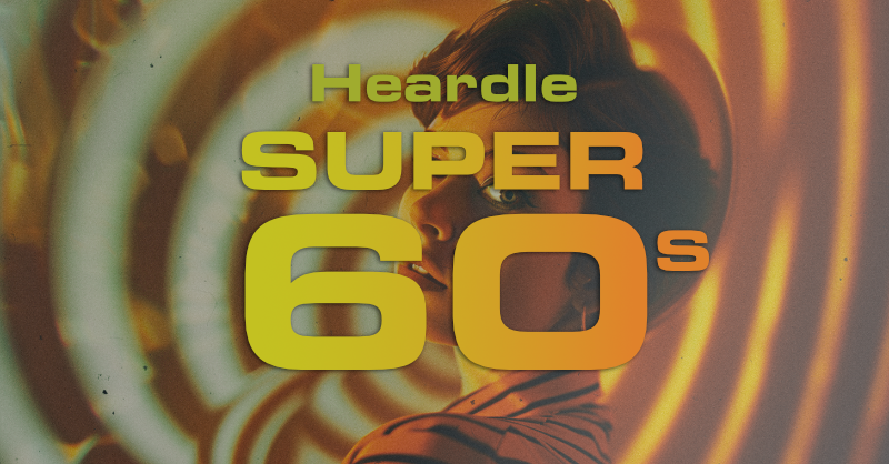 Heardle Super 60s cover art