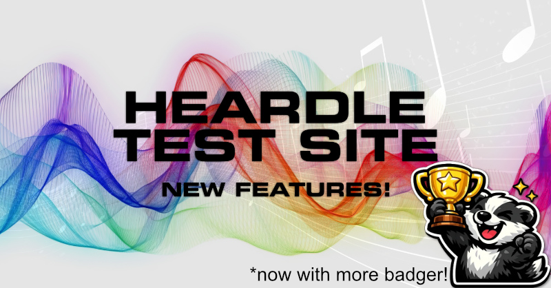 Heardle Test Website